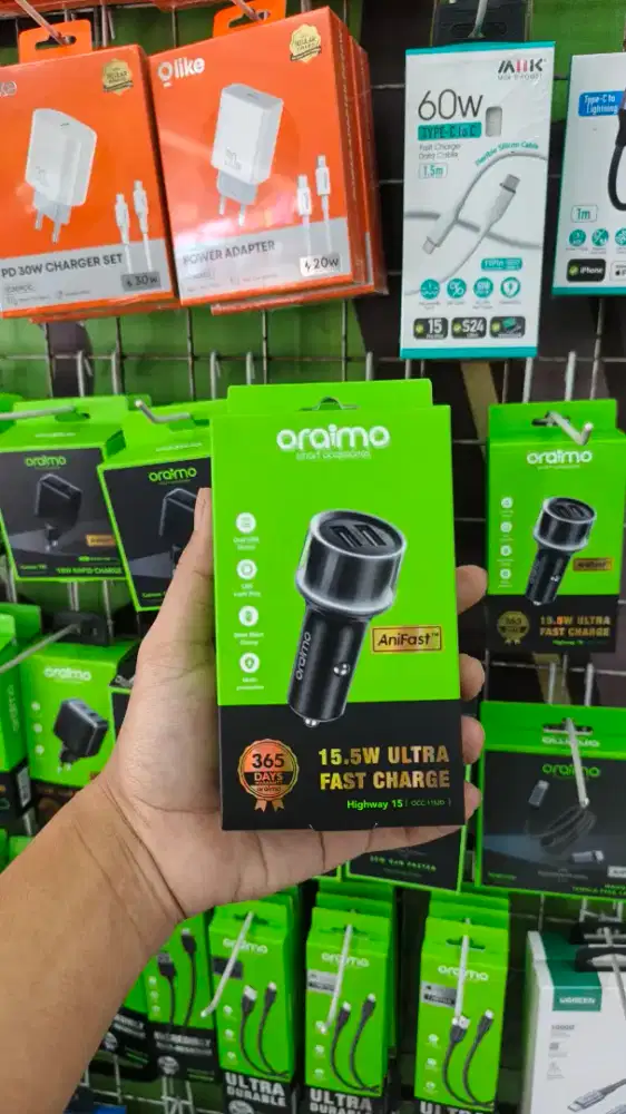 CAR CHARGER 15,5W ORAIMO OCC-1152D
