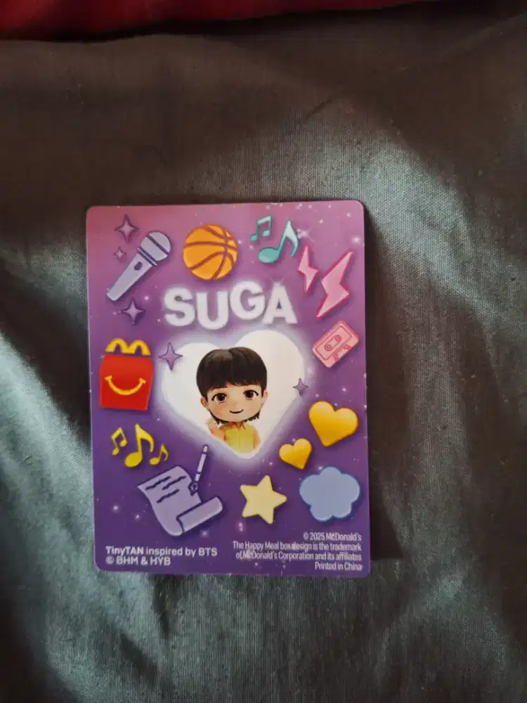 Tiny Tan suga happy meal collection