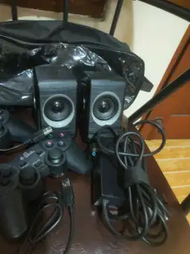 Spaker PC Sonic Gear Joystik PC dan Charger Laptop HP