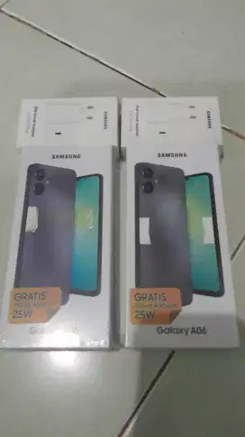 Jual hp samsung a06 2hp msh segel ram 4/64