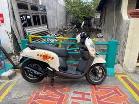 Scoopy Fi 2017 Krem Hitam LED