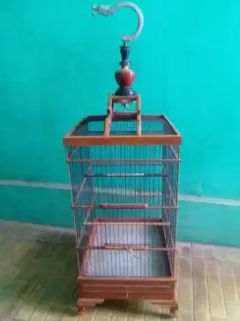 Kandang burung no.3 full fiber mantap
