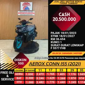 Yamaha AEROX 155 CONN 2021 CASH/KREDIT