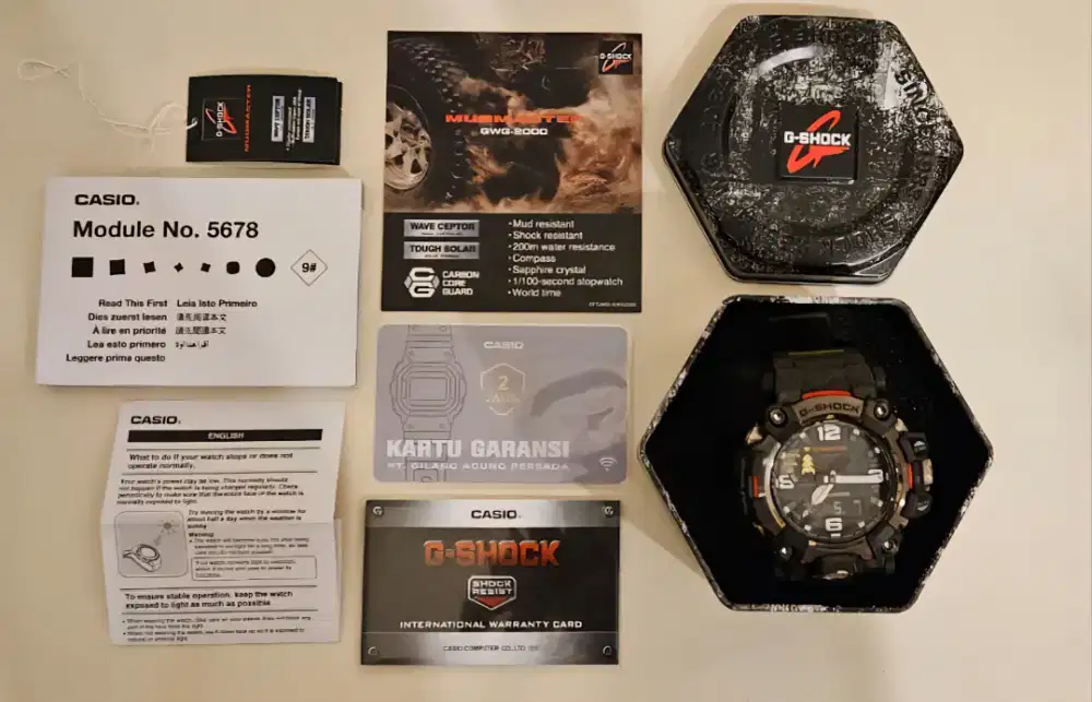 G-Shock GWG 2000 1A3 Carbon Solar