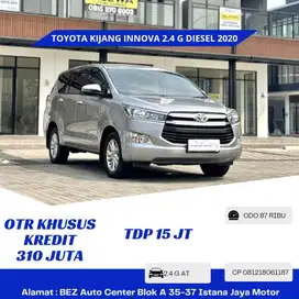 TANGAN 1 TOYOTA KIJANG INNOVA 2.4 G DIESEL AT 2020