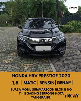2020 Honda HR-V 1.8 Prestige AT