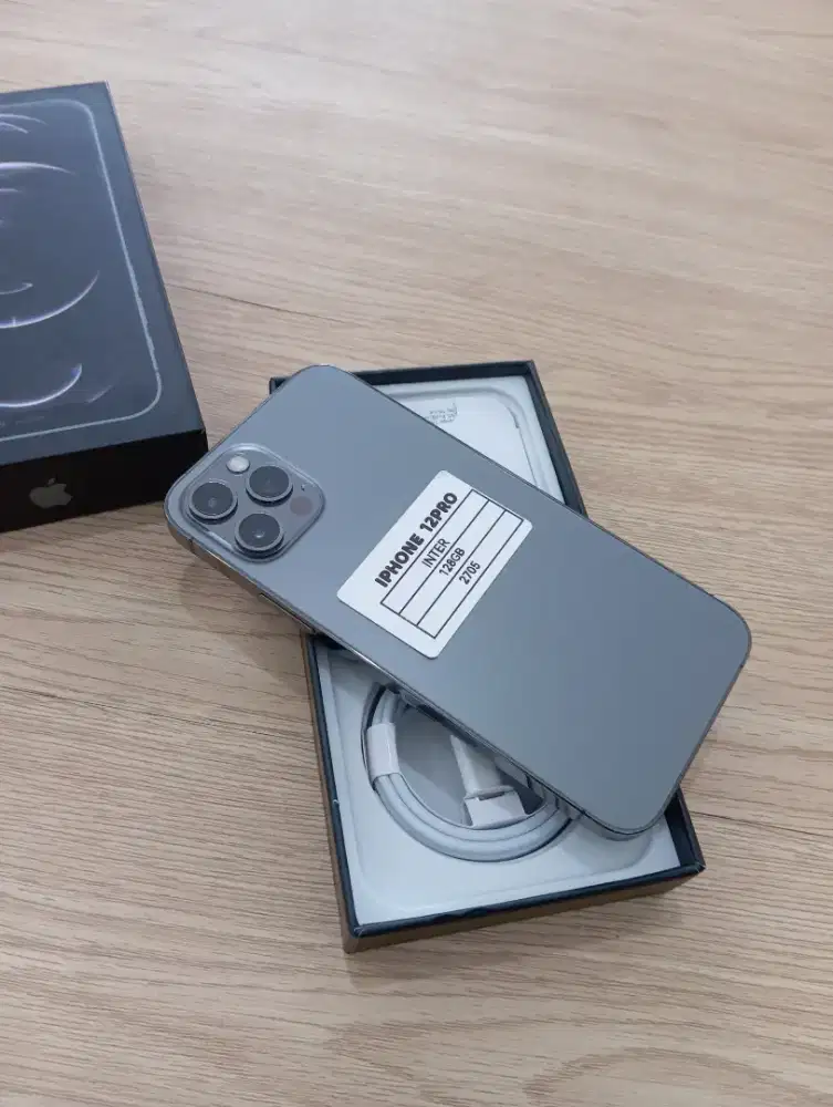 iPhone 12 Pro 128gb, inter all operator, fullset nominus