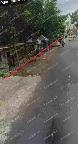 tanah pinggir jalan besar utara pasar cebongan