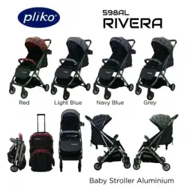 STROLLER PLIKO RIVERA - dijual cepat.