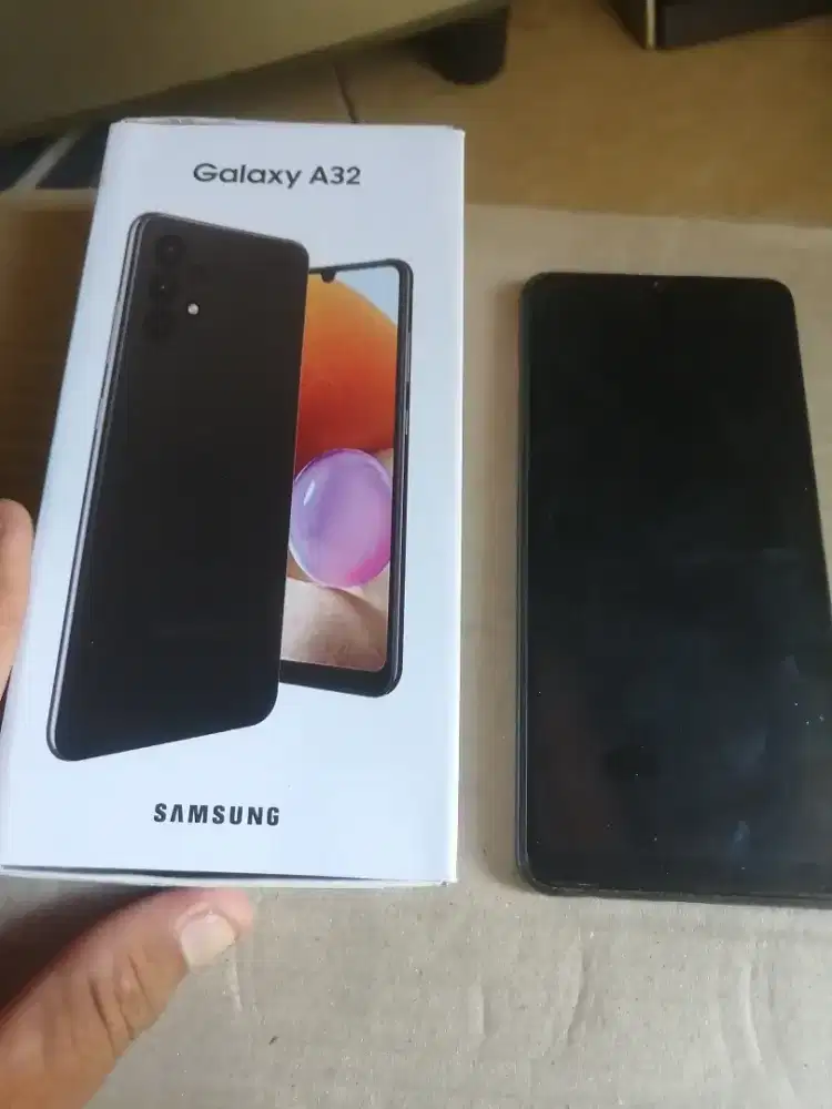 Samsung a32 ram 6/128 normal komplit