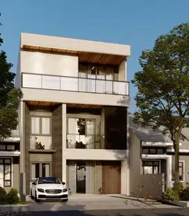 Taman Sutera Feronia Brand New House 3 Lantai 6,8 M Nego