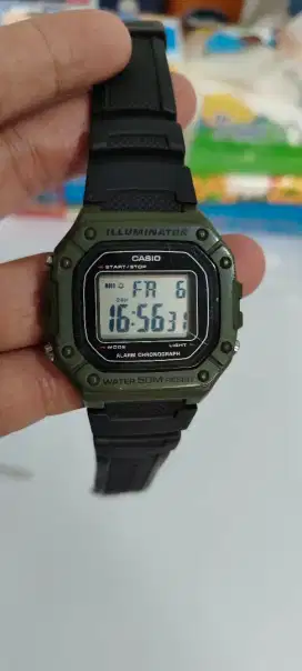 Casio hijau Army