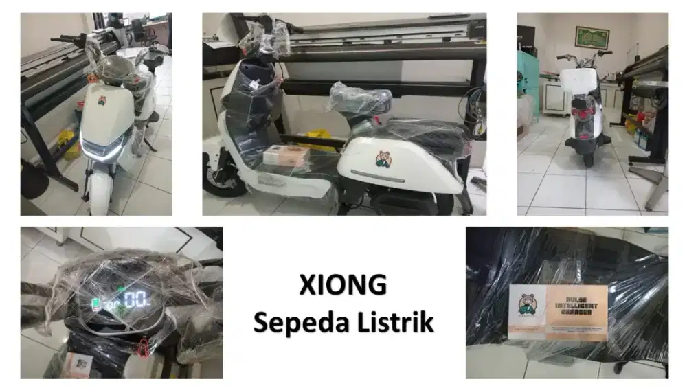 Sepeda Listrik merk Xiong (hadiah Doorprize)