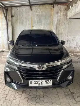 avanza G mt manual 2020 hitam km low