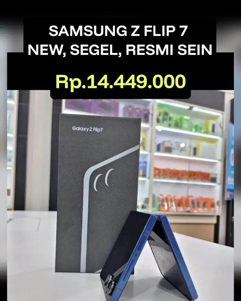Rp.14,449. Samsung Z flip 7 Harga Murah, UNIT NEW,SEGEL,RESMI SEIN ‼️