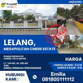 DILELANG PERUMAHAN MEGAPOLITAN CINERE ESTATE 
DEPOK , JAWA BARAT