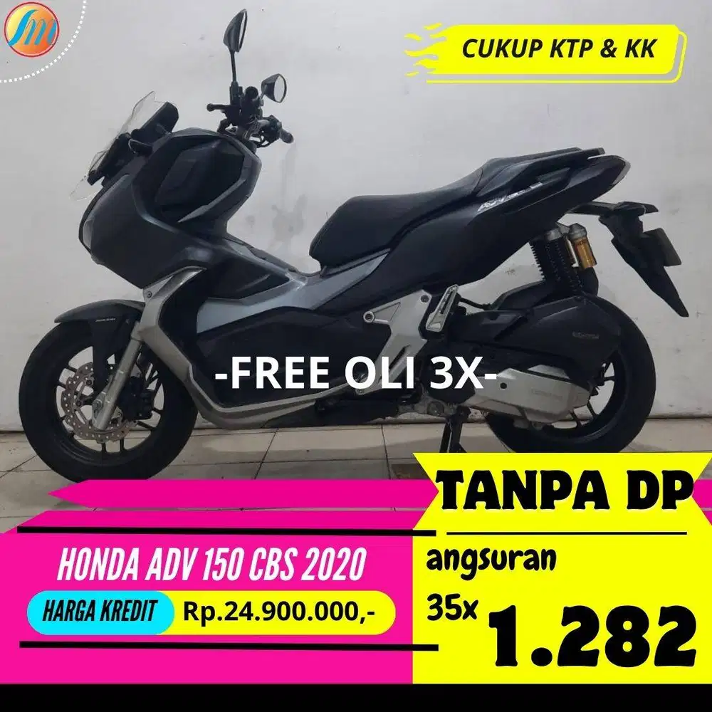 KREDIT TANPA DP HONDA ADV 150 CBS 2020 ANGSURAN TERJANGKAU BERGARANSI