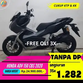 KREDIT TANPA DP HONDA ADV 150 CBS 2020 ANGSURAN TERJANGKAU BERGARANSI