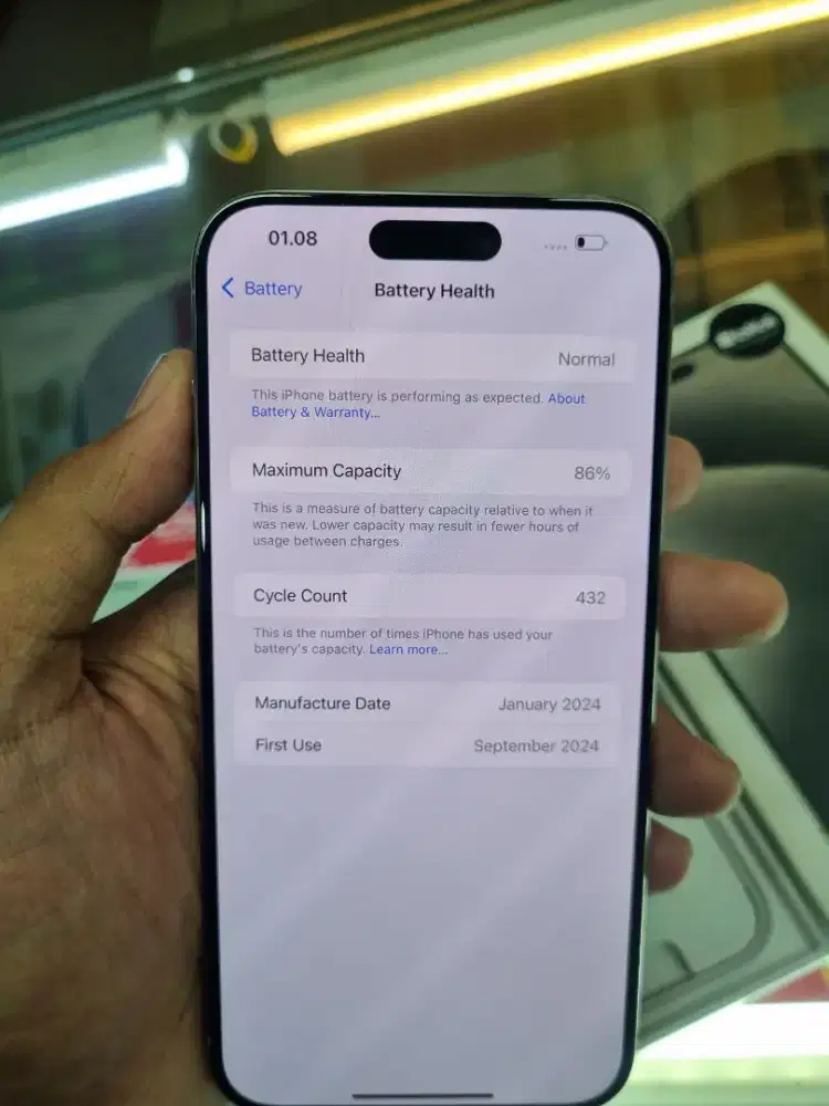 IPhone 15 Pro Max 256GB Ibox Fullset