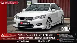 Honda All New Accord 2.4L VTI-L NIK 2013 Full Spec