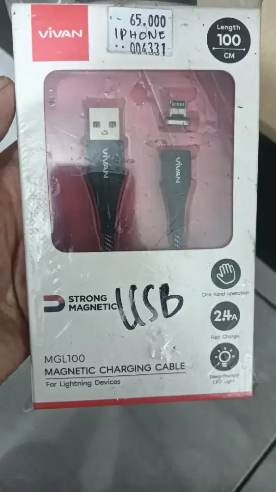 USB VIVAN IPHONE 2.4A