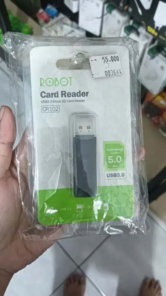 CARD READER ROBOT SUPERSPEED TRANSFER 5.0GBPS