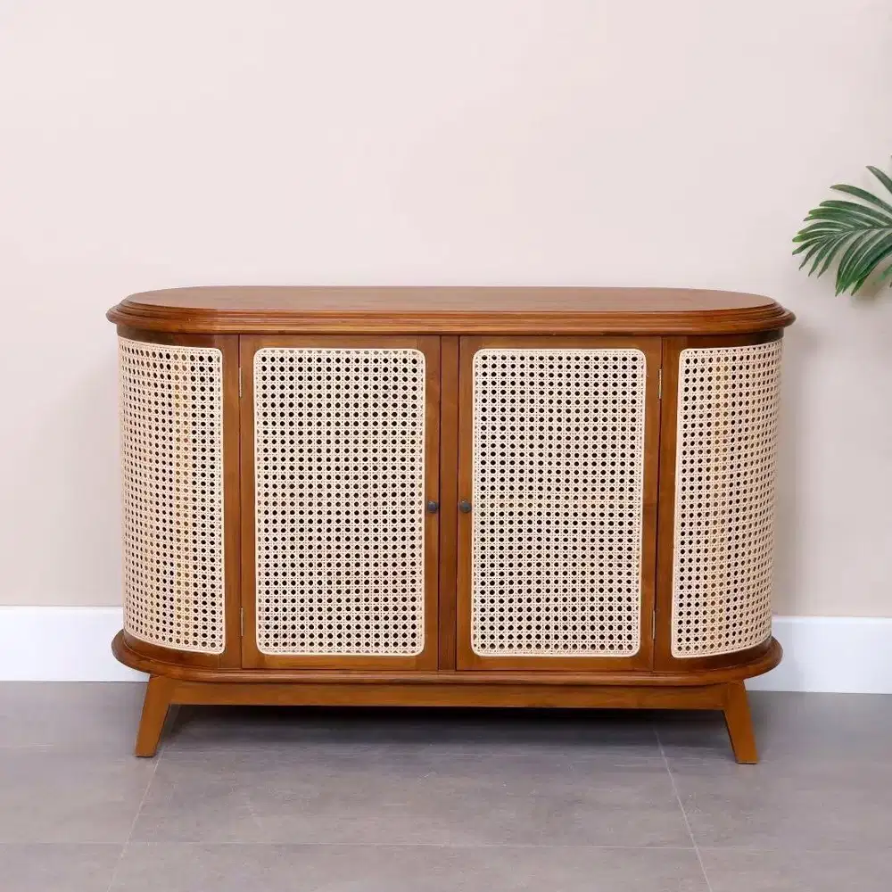 Meja tv jati meja tv retro meja tv custom rotan