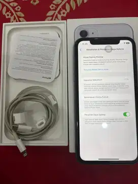 DIJUAL IPHONE 11 128GB PURPLE EX IBOX