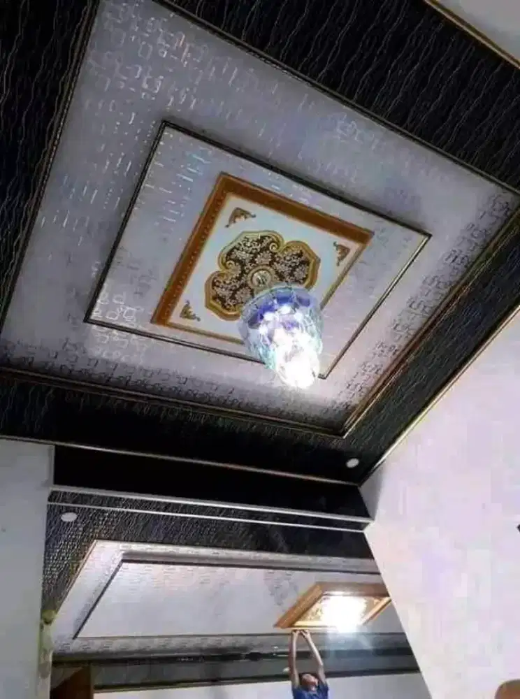 Plafon PVC minimalis bergaransi