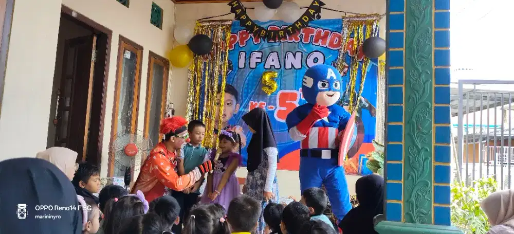 MC badut lucu sulap ulang tahun