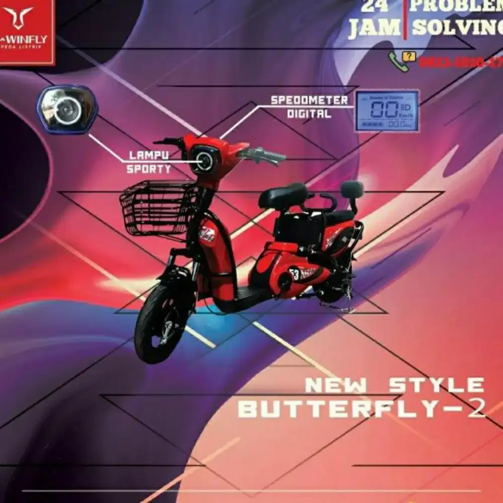 Sepeda Listrik UWINFLY BF2
