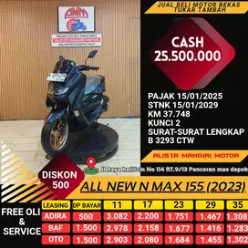 ALL NEW N MAX 155 TH 2023 BISA CASH / KREDIT DP 500 / TUKAR TAMABAH