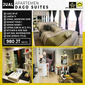 980 jt Dijual cepat Apartemen Dago Suite kt 1 km1  luas 38 m2 hadap utara SHM