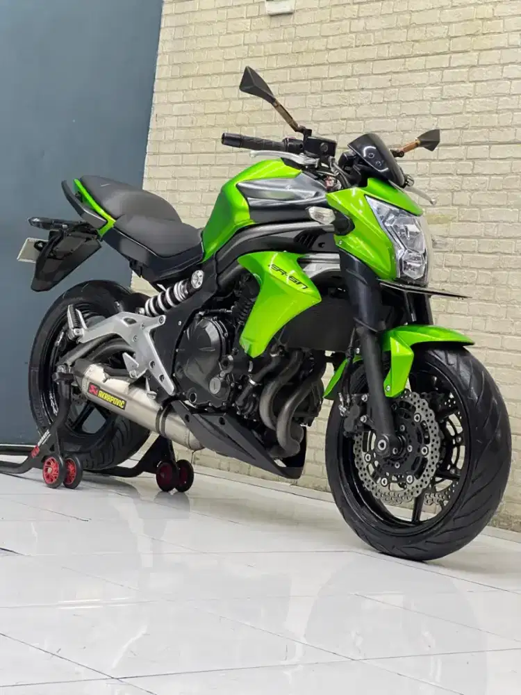 PERFECT CONDITION‼️ KAWASAKI ER6-N TH 2012 ODO 9RB. TOTAL MODIF 15JTan