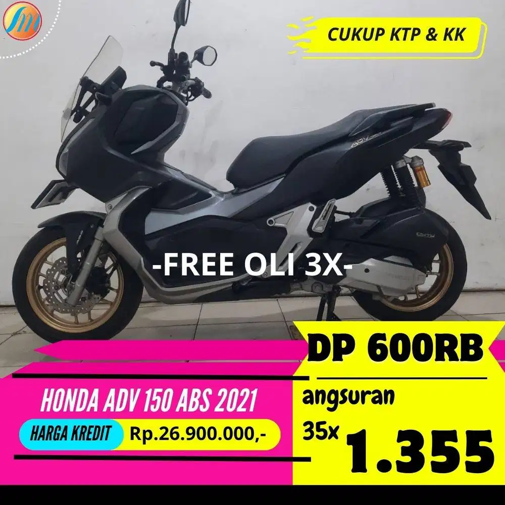 HONDA ADV 150 ABS 2021 KREDIT DP CUMA 600RIBU ANGSURAN TERJANGKAU