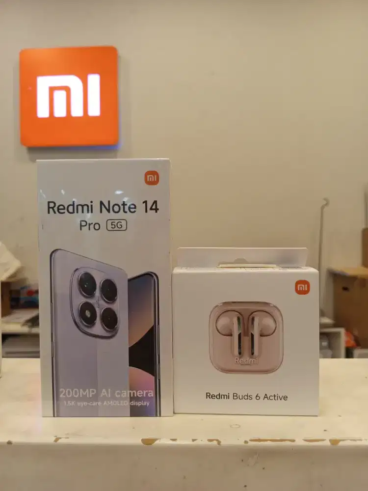 Redmi Note 14 Pro 5G free Buds 6 active