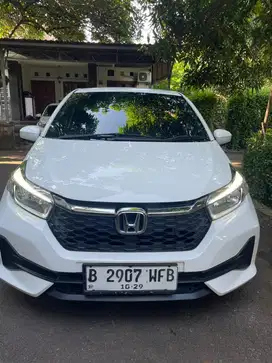 Like new Honda brio 1.2 e cvt AT km 15rb