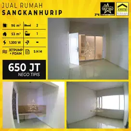 25 jt Disewa Rumah SangkanHurip / Dijual 650 jt lt 96 lb 53 kt 2 km 1