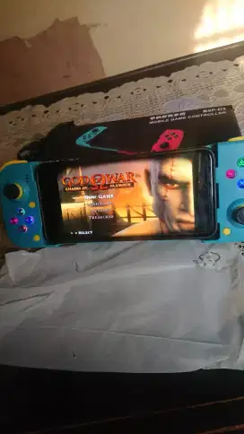 Mobile game controller bluetooth fullset mulus maen psp d android