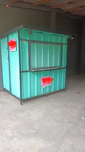 dijual both container bekas