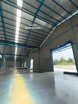 Gudang baru Kapuk luas 5300 m , masuk kontainer bebas banjir