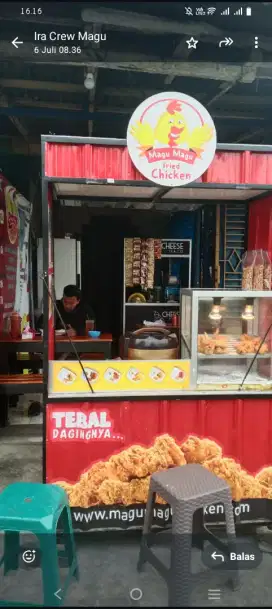 gerobak fried chicken