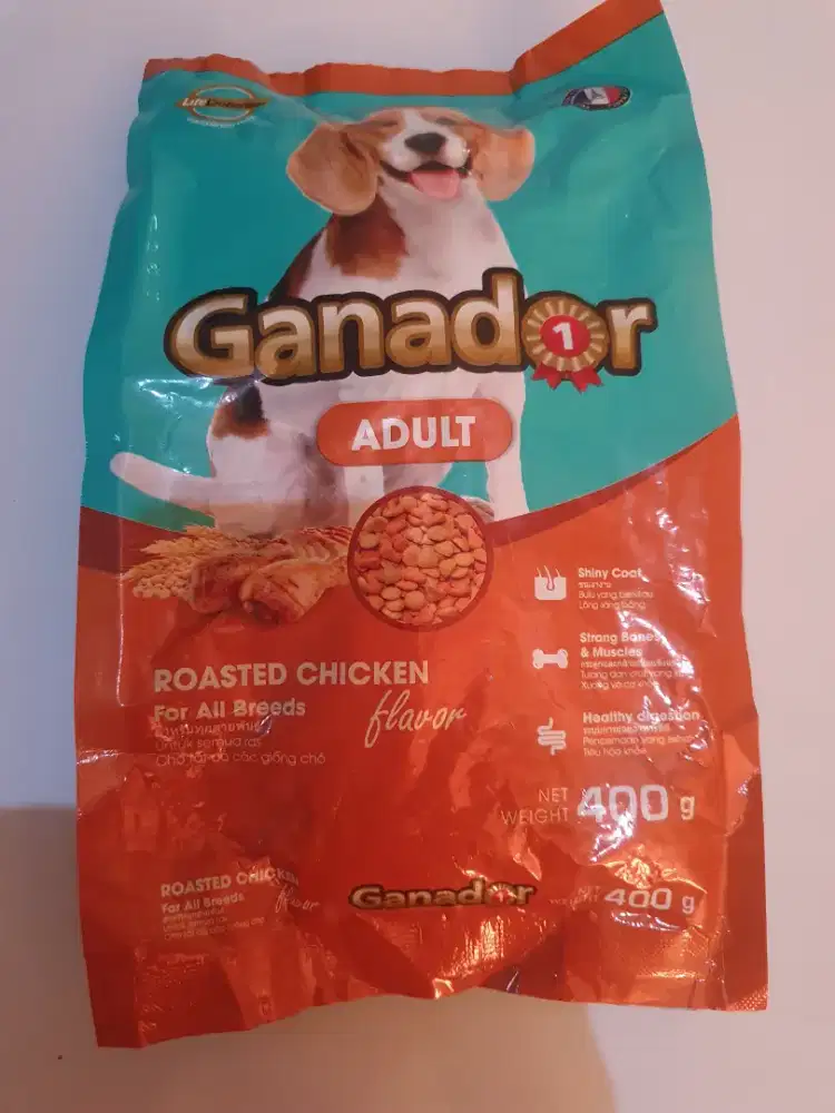 Dry Food Kibble Ganador segel baru 400gr
