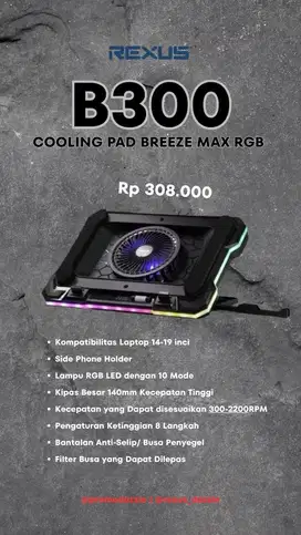 Cooling Laptop rexus Max B300