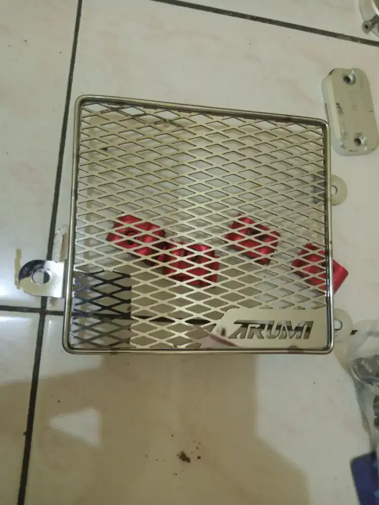 cover arumi dan stainless heng vario