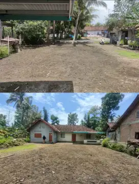 Tanah pekarangan luas 598m