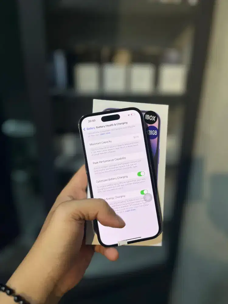IPHONE 14 PROMAX 128GB EX IBOX SECOND MULUS