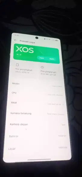 Di jual hp Infinix note 40