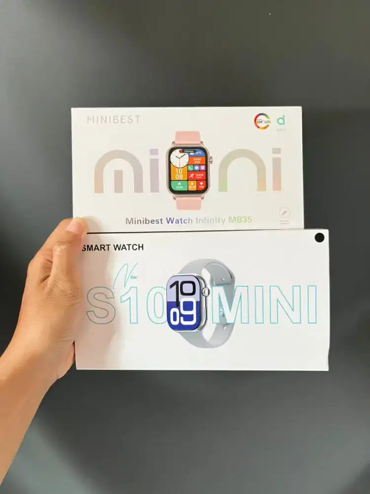Jual smartwatch amoled kondisi new