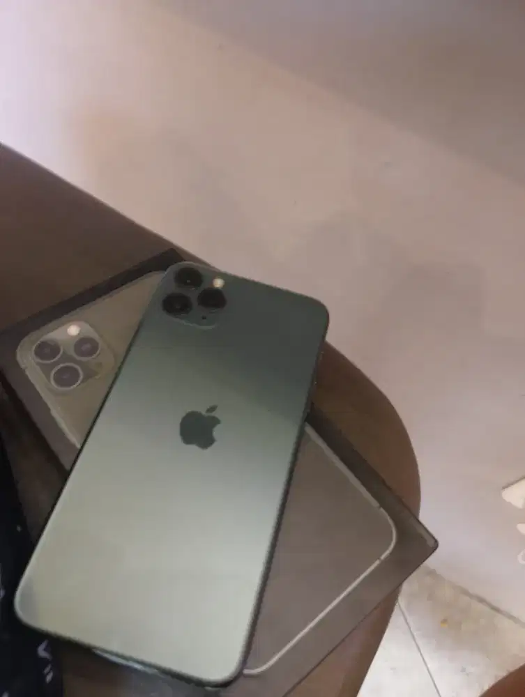Iphone 11 pro max 256gb lengkap audah 4G